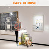 A1 Print Storage Rack Print Browser Display Artwork Prints with Rolling Caster