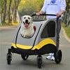 Oversized Large Dog Stroller Dual Door Pet Jogger Trolley Carrier Animal Outdoor