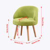 Set of 2 Accent Tub Chairs Occasional Lounge Sofa Chair for Living Room Bedroom