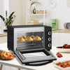 21L Mini Oven w/ Adjustable Temperature Timer Toaster Pizza Tabletop Oven 1280W