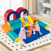 Lightweight Baby Climber Structures for Crawling Climbing and Sliding-Red