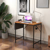 Modern Computer Desk Laptop PC Study Table Home Office Desk with Side Bag 80cm