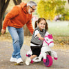 12V Electric Car Ride On Car Horse Riding Mode Music Unicorn Toy-Rose