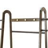 Heavy Duty Wooden Clothes Hanging Rail Stand Bedroom Coat Hat Rack Open Wardrobe