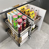 Blind Corner Cabinet Pull Out Drawer Magic Corner Base Shelves / Storage Basket