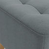 Linen Fabric Footstool Foot Rest Stool Pouffe Ottoman Seat Living Room Furniture