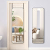 Wall Door Hanging Mirror 147x37cm Large Full Length Dressing Mirror Metal Frame