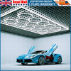 14 x Hexagon LED Lighting Car Detail Home Garage Workshop Retail Lighting Barber