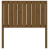 Vopese Bed Headboard Brown 95.5x4x100 Solid Wood Pine, Bed Backboard, Bed Z5Z0
