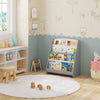 Childrens Bookshelf Kids Bookcase Book Display Storage Rack Organizer Standshelf