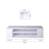 Floating TV Unit Cabinet Wall Mounted TV Stand Wall Shelving Entertainment Unit