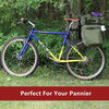 50kg Max Alloy Rear Bicycle Pannier Rack Carrier Bag Luggage Cycle Mountain Bike