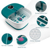 Folding Foot Bath Massage Roller Massage Foot Spa Basin w/Heat &Remote Control
