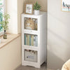 Kitchen Pantry Cupboard Bamboo Storage Cabinet Display Organizer Freestanding