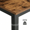 Breakfast Bar Table And Stools Kitchen Pub Dining Room Industrial Furniture Set