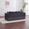 Modern L-Shaped Corner Sofa 3 Seater Armchair Couch With Storage Chaise 6 Pillow