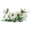 Wedding Artificial Rose Flower Row Arch Floral Ornament Background Arrangement