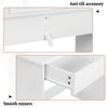 Dressing Table Vanity Makeup Desk w/ LED Lights Mirror Drawer Bedroom Furniture