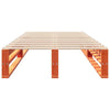 Bed Frame Wax Brown 90x200 Solid Wood Pine H4H0
