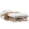 Bed Frame 75x190 Small Solid Wood Pine O3K2