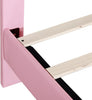 Double Upholstered Bed Frame with Adjustable Chic Button-Tufted Headboard 4ft6