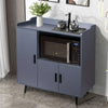 Modern Side Storage Cabinet Kitchen Dining Sideboard Wood Console Table Cupboard