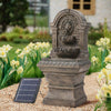 Smart Garden Solar Powered Outdoor Water Feature Fountain Bird Bath - All Styles