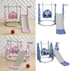 Toddler Swing Slide Kids Children Basketball Playset Playground Activity Centre