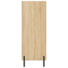 Shelf Cabinet Sonoma Oak 69.5x32.5x90 cm Engineered Wood