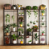 Tall Plant Stand Metal Indoor Flower Pot Rack Hanging Hooks Living Room Balcony