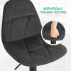 1/2/4/6x Bar Stool Kitchen Breakfast Pub Stool w/ Backrest Gas Lift Swivel Chair