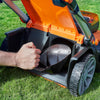 LawnMaster 48V 46cm Cordless Lawnmower with Spare Set of MX 24V 4.0Ah Batteries