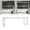 Commercial Catering Prep Work Bench Over Shelf Kitchen Top Shelf Stainless Steel