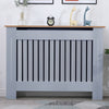 Modern Radiator Cover Small Large Wall Cabinet MDF Slats Wood Grill Furniture