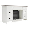 Fireplace TV Stand W/ Remote Control TV Console With Fireplace Insert Livingroom