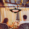 Electric Hanging Heater LED Ceiling Halogen 2000w Patio Garden Aluminum Tent