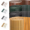 PVC Fence Screen Bamboo Mat Border Panel Garden Wall Privacy Balcony Shade lots
