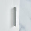 Modern Bathroom Tall Cabinet with Storage Shelf&Door Corner Shelf Bookshelf