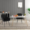1/2/4/6x Velvet Padded Dining Chair Upholstered Seat Armchairs Home Restaurant