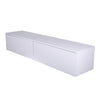 Floating TV Cabinet 160cm Long Slim TV Stand Wall Mounted Media Storage Cupboard