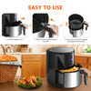 5L Air Fryer Low Fat Oil Free Healthy LED Display Cooker Frying Ovens Timer