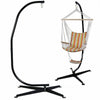 Premium Large Hanging Egg Chair Hammock Stand Relaxing Support Hook 300lbs Stand