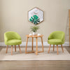 Set of 2 Accent Tub Chairs Occasional Lounge Sofa Chair for Living Room Bedroom