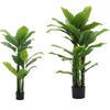 Large Artificial Banana Tree Realistic Pot Tropical Fake Plant In&Outdoor Decors
