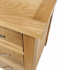 Oak 3 Drawer Bedside Cabinets – Matching Pair Oak Bedside Tables Fully Built