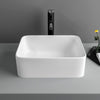 Bathroom Cloakroom Vanity Ceramic Wash Basin Sink Countertop / Wall Mount Modern