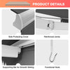 2.5x2M Manual Awning Canopy Garden Patio Shade Shelter Aluminium Retractable