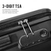 2/3PCS Luggage Set Suitcase ABS Lightweight Trolley Travel Cabin Case 4 Wheel