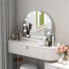 Round Hollywood Vanity Mirror LED 50cm Dimmable Touch Make up Mirror with USB