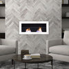 Insert/Wall Mounted Bio Ethanol Fireplace Biofire Fire Burner Glass Professional